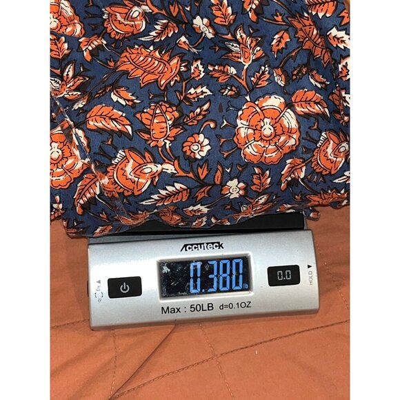 Velvet By Graham Shoshana Printed Floral Boho V-Neck Women's Dress Size Medium - Picture 9 of 9